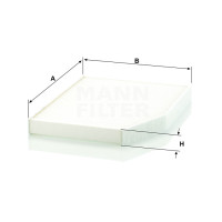 Фильтр салона MANN-FILTER CU 29 007